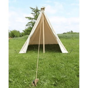 Tente d'été trois saisons Viking en toile imperméable avec structure en bois, types de renforts droits, tailles 3m, 4m, 5m, double ou simple couche - Product Image 4