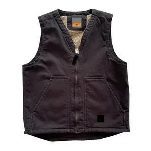 Latest Style Casual Wear Canvas Vests Customized Design Best Price Canvas Vests By Player Styles