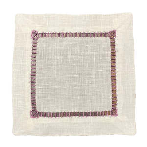 Serviettes en tissu de broderie serviettes de table lavables douces réutilisables pour la table à manger OEM de dîner de famille de fête de mariage - Product Image 3