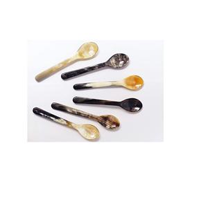 Cuchara de cuerno de búfalo de diseño Cuchara de cuerno de búfalo natural hecha a mano La mejor calidad y el mejor precio con venta - Product Image 5
