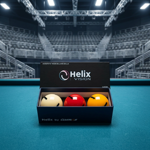 Bolas de Billar Diamond - Carom Helix Vision Black, Juego de 3 Cojines, 61.5mm |   Balón Oficial de la PBA |   Hecho en Corea |   Resina Fenólica - Product Image 1