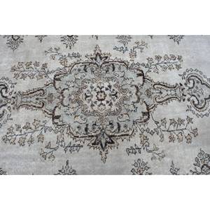 Classic Beige Brown 5.7 X 9.4 ft Wool <b>Rug</b> Turkish Patchwork Design for Entryway Living Room <b>Bedroom</b> Latex Rectangular Hallway - Product Image 5