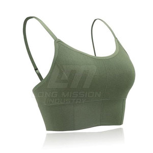 Soutien-gorge de sport pour femme de qualité supérieure, idéal pour l'extérieur, doux et confortable, vente en gros - Product Image 2
