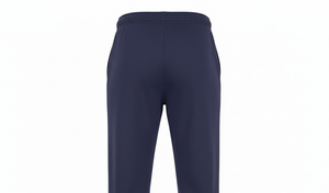 Pantalon évasé vintage à motif graphique, en molleton français 100% coton, sportif, écologique, de haute qualité, taille élastique personnalisée - Product Image 4