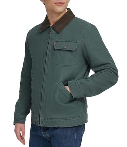 Professional Factory Hot Sale <b>Heavy</b> <b>Duty</b> Insulated Canvas Winter Workwear Worker Men Canvas Work Jacket - Product Image 4