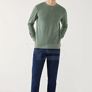 Sweat-shirt mode pour hommes avec options multicolores prix de gros sérigraphie chemise de survêtement pour hommes - Product Image 6
