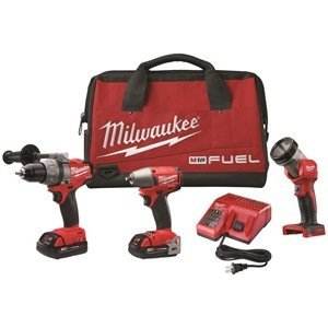 Kit Combinado Profesional de 3 Herramientas, Juego de Taladro Eléctrico de Calidad y Herramientas Manuales con Estuche de Plástico para Uso Doméstico - Product Image 1