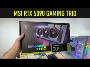 Carte graphique MSI - NVIDIA GeForce GeForce RTX 5090 32G GAMING TRIO OC 32 Go GDDR7 PCI Express Gen 5, 100% authentique - Product Image 1