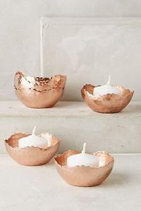 Pot à bougie en métal fait à la main pour les bougies d'aromathérapie, offrant un look élégant et une durabilité longue durée - Product Image 3