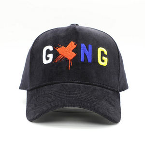 2025 New Wholesale Custom 5 Panel <b>Corduroy</b> Sports <b>Cap</b> Wholesale Hot Sale Baseball <b>Caps</b> For Men - Product Image 2