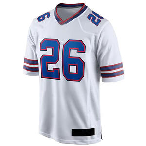 Maillot de football américain personnalisé de haute qualité pour hommes, dernier design, uniforme d'équipe et de club avec manches courtes, taille plus pour adultes - Product Image 3