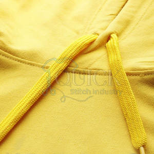 2025 personalizado Casual tejido 100% algodón mujeres sudaderas con capucha conjunto corto Color sólido transpirable - Product Image 3