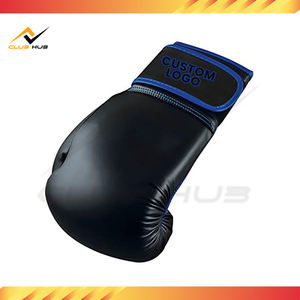 Gants de boxe à lacets sur mesure avec évacuation de l'humidité couleurs et logo personnalisés gants d'entraînement au combat du Pakistan - Product Image 5