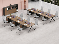 Chaise de bureau pliable et empilable avec roulettes, dossier en maille, chaises d'invités pour salle de réunion, salle d'attente, salle de formation, bureau à domicile