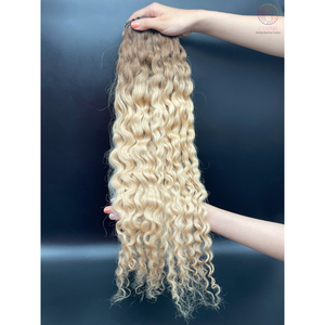 Nouveaux styles de mèches de cheveux vierges à ondulations naturelles # Cheveux humains vietnamiens AB Color, 24 pouces, double trame, ondulés naturels, d'un seul donneur, qualité supérieure - Product Image 3