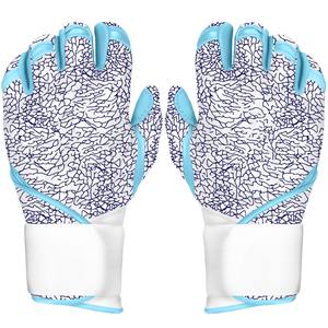 Gants de frappeur de baseball personnalisés en cuir à imprimé éléphant, pour gaucher, durables, écologiques, avec manchette longue et design à prise souple pour adulte - Product Image 6