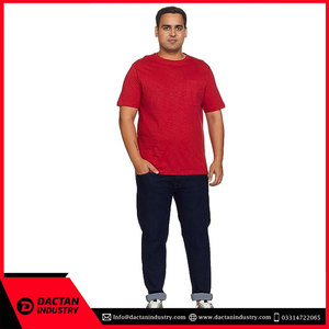 Prix de gros: T-shirts pour hommes fabriqués sur mesure avec un design à col en O à la mode et un logo en polyester/coton - Product Image 4