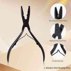 Kit Profesional de Pinzas para Extensiones de Cabello con Accesorios para Extensiones de Cabello con Anillos, Micro Anillos y Nano Anillos - Product Image 3