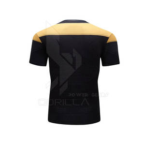 เสื้อยืดคอกลมผู้ชายผ้าคอตตอนแนวสตรีทเสื้อผ้า100% พิมพ์ลายการระเหิดออกแบบโลโก้ตามสั่ง-ออกแบบของคุณเอง! - Product Image 5