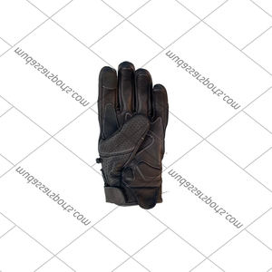Gants de moto d'hiver en cuir premium, imperméables, compatibles écran tactile, avec protection des doigts et des phalanges, légers et extensibles, à boucle. - Product Image 6