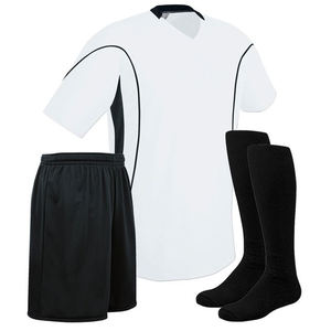 Service OEM personnalisé à faible MOQ, dernier style, uniforme de football pour hommes, prix abordable, qualité supérieure, uniforme de football personnalisé avec nom d'équipe pour hommes - Product Image 1