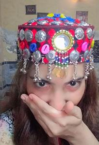 กิ๊บติดผมลายดอกไม้แบบดั้งเดิมของชาวอัฟกันปาชตุน ทำด้วยมือ ผ้าปักลายวัฒนธรรมชาติ แฟชั่นวินเทจ ขายส่ง - Product Image 6