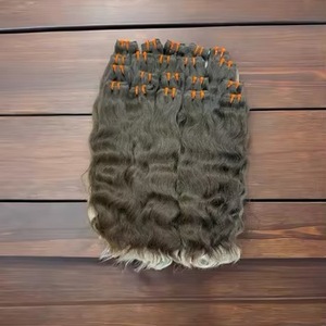 Cabello indio crudo sin procesar de fábrica del sur de la India a precios baratos al por mayor - Product Image 2