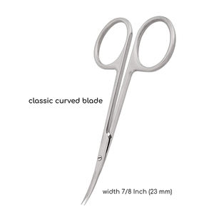 Fabriqué au Pakistan, ciseaux à ongles à lame incurvée classique de 4 pouces, sur mesure, prix de gros, ciseaux à cuticules - Product Image 3