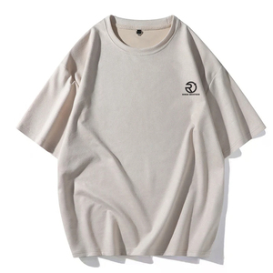 เสื้อยืดแขนสั้นผ้าฝ้าย/โพลีเอสเตอร์สำหรับผู้ชายขนาดใหญ่พิเศษพิมพ์โลโก้ได้ตามต้องการ - Product Image 2