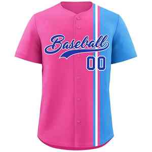 Camiseta de béisbol con estampado de transferencia de calor personalizada de alta calidad más vendida, conjuntos de uniformes deportivos de softbol, antibacteriano profesional - Product Image 3