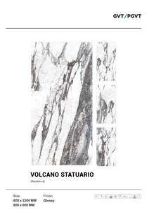 <b>Polished</b> Glazed Porcelain Wood 600x1200 mm Floor Tile Villa <b>Marble</b> Stone 60x120 cm Flooring Tiles - Product Image 2