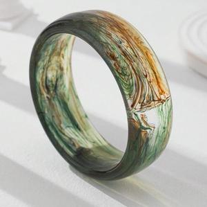 Bracelets et joncs en résine pour femmes, nouvelle collection, bijoux de style ange pour les fêtes et les mariages, haute qualité - Product Image 1