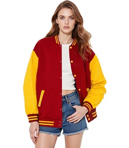 Veste universitaire pour femme Design confortable à la mode Plusieurs couleurs disponibles Parfait pour une tenue décontractée - Product Image 5