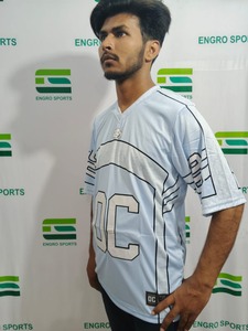 Fabricante-Auténtico Personalizado Blanco Azul Marino-Malla Blanca Auténtica Camiseta de Fútbol Promocional Uniformes Deportivos Personalizados - Product Image 6