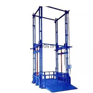 3m 4m 5m 6m <span class=keywords><strong>7m</strong></span> 8m 9m 12m petit monte-charge 2 poteaux 1 cylindre pompe hydraulique monte-charge - Product Image 4