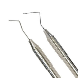 Sonde dentaire professionnelle double extrémité en acier inoxydable de haute qualité pour examen dentaire – Fabricant Pakistan - Product Image 3
