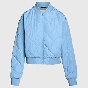 Custom Made <b>Women</b> <b>Bomber</b> <b>Jacket</b> Nylon <b>Lightweight</b> Streetwear Fashion Casual Wear OEM Factory Manufacturer - Product Image 1
