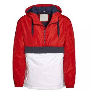 Logotipo personalizado 2024 Nuevo diseño Chaquetas de lluvia casuales baratas para ropa de hombre Poliéster Algodón Nylon Bloque Color High Street 500g - Product Image 4