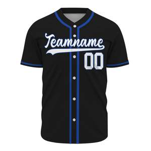 Jersey de béisbol personalizado, ligero, transpirable, malla de poliéster, uniforme deportivo adecuado para torneos, jersey de béisbol - Product Image 2