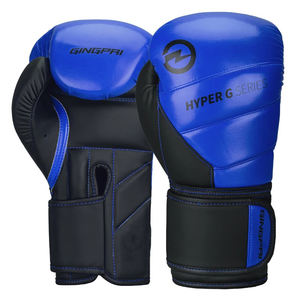 2025 Gants de boxe pour adultes de conception simple, résistants à la déchirure 8oz,10oz,12oz,14oz,16oz Gants de boxe en cuir PU - Product Image 5