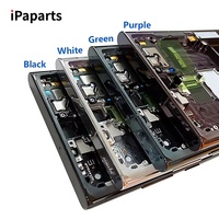 LCD Touch Screen Digitizer Assembly Original untuk S22 Plus 5G 6.8'' Layar S908 S908B Garansi 1 Tahun
