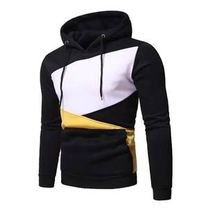 เสื้อฮู้ดผ้าคอตตอนแบบหลวมของผู้ชายเสื้อสเวตเตอร์คล้องไหล่แบบปักสีสำหรับฤดูร้อนฤดูหนาวโลโก้ออกแบบได้ตามต้องการ - Product Image 2