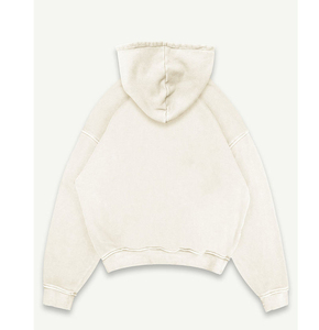 Sweat à capuche premium lourd 400GSM 100% coton Logo personnalisé OEM Streetwear Sweat à capuche pour homme femme - Product Image 2