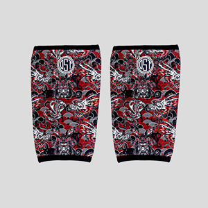 IPF Approuvé Néoprène Haltérophilie Genouillères Gym Squats Cross-fit Genouillère Sublimation Conception Powerlifting Genouillères - Product Image 5