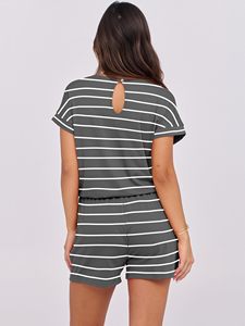 Ropa inteligente para mujer, Ideal para clima cálido, Mono de tela transpirable, conjunto de Yoga fácil de usar de algodón 100%, ropa de verano, superventas - Product Image 5