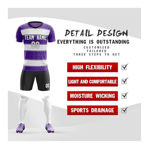 Chándal de equipo juvenil transpirable, la mejor calidad, recién llegado, uniformes de fútbol para hombres, camisetas de fútbol de diseño personalizado - Product Image 2