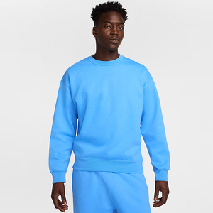 Sweat-shirt à col rond 100% coton pour hommes, qualité supérieure, personnalisé, taille unisexe, poignets côtelés, ourlet, couleur unie, OEM, hiver - Product Image 5