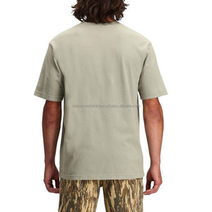 Camiseta Informal para Hombre, 180 GSM, Simple, Clásica, Cómoda, con Bolsillo en el Pecho, Manga Corta, Logotipo Personalizado, Camisetas de Algodón Premium - Product Image 5