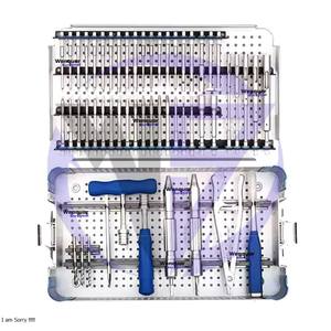 Ensemble d'instruments de système de retrait de vis cassé orthopédique professionnel ensemble d'instruments d'extraction de vis Wenquar de qualité supérieure - Product Image 1