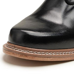 Zapatos Unisex de Cuero Negro, Transpirables, de Secado Rápido, con Acabado Liso de Calidad, Suela Resistente y Diseño para Cuero - Product Image 6